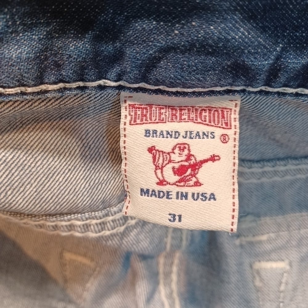 RARE True Religion Ricky boot cut wide straight leg Jeans - Picture 12 of 16